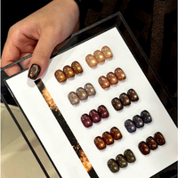 Suuseegel Caramel Tea Brown Cats Eye Mini Set 10 Couleurs Vernis à Ongles Gel Imperméable 2026 Automne/Hiver Marron Café