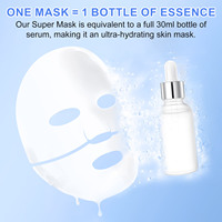Masque facial en feuille de collagène YECUCE de haute qualité, lot de 6, coréen, nettoyage en profondeur, hydratant, collagène hydrolysé