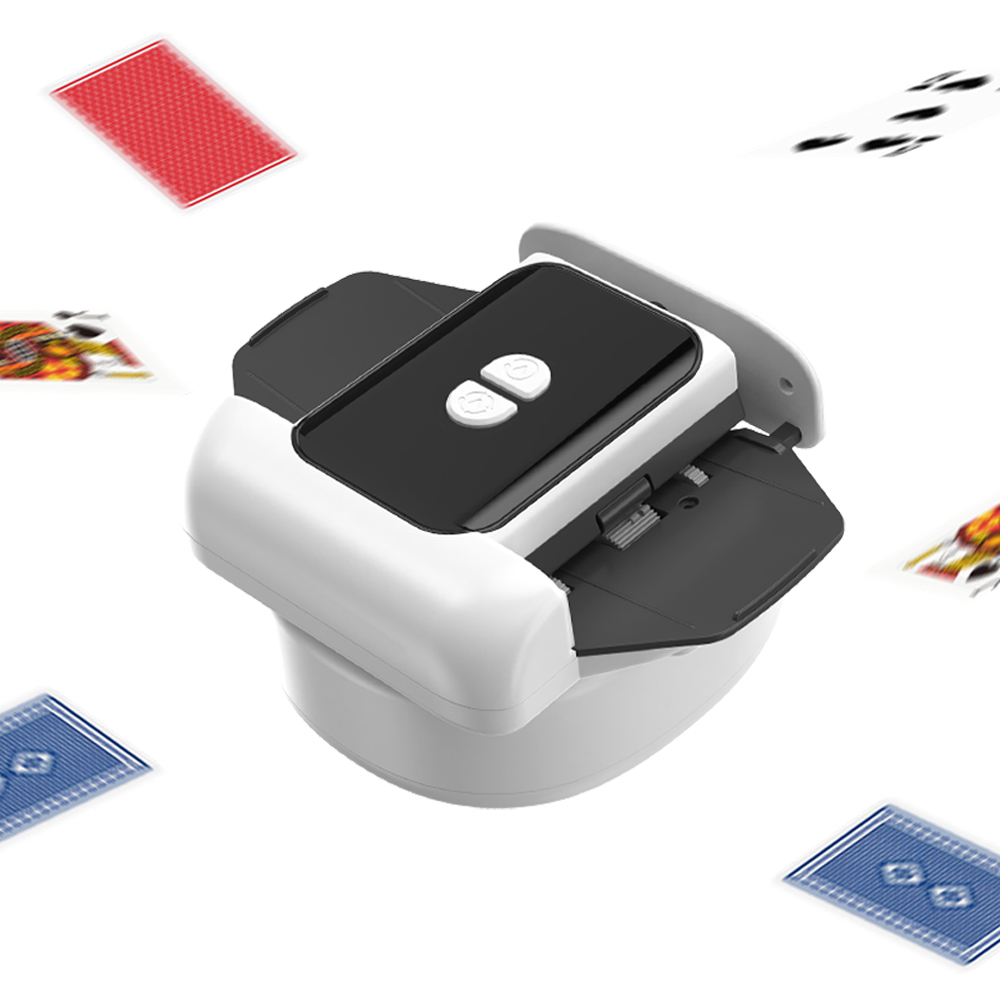 自動シャッフルマシーン Amazon | 自動トランプ シャッフラー 電池式 カード シャッフル