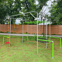 Zoshine Barres d'escalade multifonctionnelles de haute qualité, barre horizontale, aire de jeux familiale, utilisation en parc
