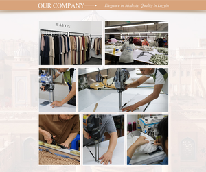 Vêtements Islamiques Hommes en Gros Thobe Saoudien Robe Musulmane Dubaï DAFFA ASEEL HARAMAIN Abaya <span class=keywords><strong>Boubou</strong></span> en Lin Polyester Coton - Product Image 5