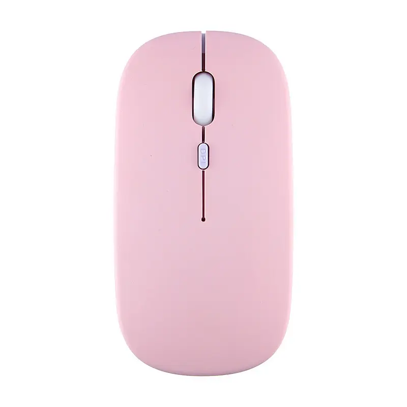 Small Size Office Business Work Computer 2.4Ghz Bluetooth Rechargeable Wireless Mouse For Ipad Computer Phone