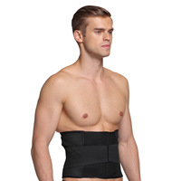 Moldeador de cuerpo ajustable para hombres al por mayor malla transpirable Control de barriga fajas Ejercicio de fitness cinturón de soporte de cintura