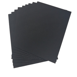 Planche à <span class=keywords><strong>dessin</strong></span> DIY en <span class=keywords><strong>papier</strong></span> noir couché simple face, haute rigidité, A3/<span class=keywords><strong>A4</strong></span>, 300 g/m², épaisse - Product Image 3