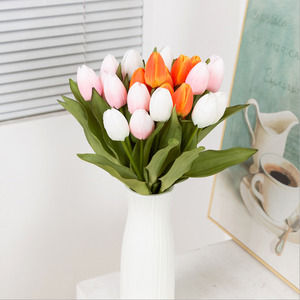 <span class=keywords><strong>Tulipani</strong></span> Artificiali Idratanti, Fiori Finti all'Ingrosso per Progetti Pastorali, Giardinaggio e Decorazione Domestica, <span class=keywords><strong>Tulipani</strong></span> Simulati Realistici - Product Image 4