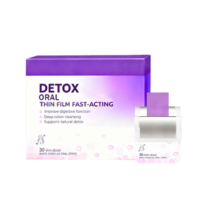 Fast Dissolve Oral Strips for Healthy Skin Hair Detox Biotic Vitamin Supplement for Adults Slimming Strips - Product Image 1