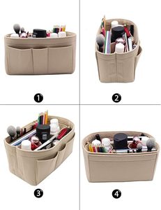 Organizador <span class=keywords><strong>de</strong></span> bolso <span class=keywords><strong>de</strong></span> fieltro, <span class=keywords><strong>bolsa</strong></span> dentro <span class=keywords><strong>de</strong></span> la <span class=keywords><strong>bolsa</strong></span>, organizador para bolso <span class=keywords><strong>de</strong></span> mano, compatible con Speedy y Neverful - Product Image 6