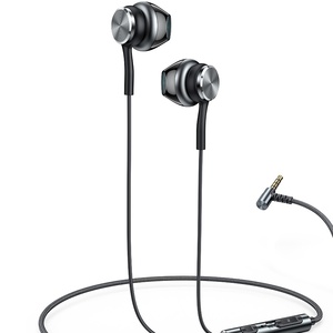 YH40 Yesido Écouteurs filaires de haute qualité Son surround stéréoscopique avec interface plaquée or 3.5MM Écouteurs intra-auriculaires transparents - Product Image 1