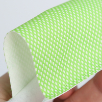 Serviette exfoliante OEM pour le corps, non tissée, double texture, élimination des peaux mortes, nettoyage en profondeur, vente en gros, marque privée