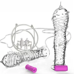 Лидер продаж, Европейский удлинитель для пениса, для мужчин, безопасная резиновая секс-игрушка для мужчин и женщин