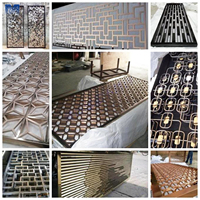 Vente directe d'usine, design simple et résistant aux intempéries, motif personnalisé, découpe laser 3D, clôture de jardin en aluminium imperméable
