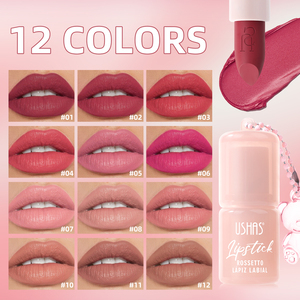 Lápiz Labial Mate USHAS, Superventas, Versátil, para Todo Tipo de Piel, Larga Duración, Resistente al Agua, No se Corre, Alta Cobertura - Product Image 5