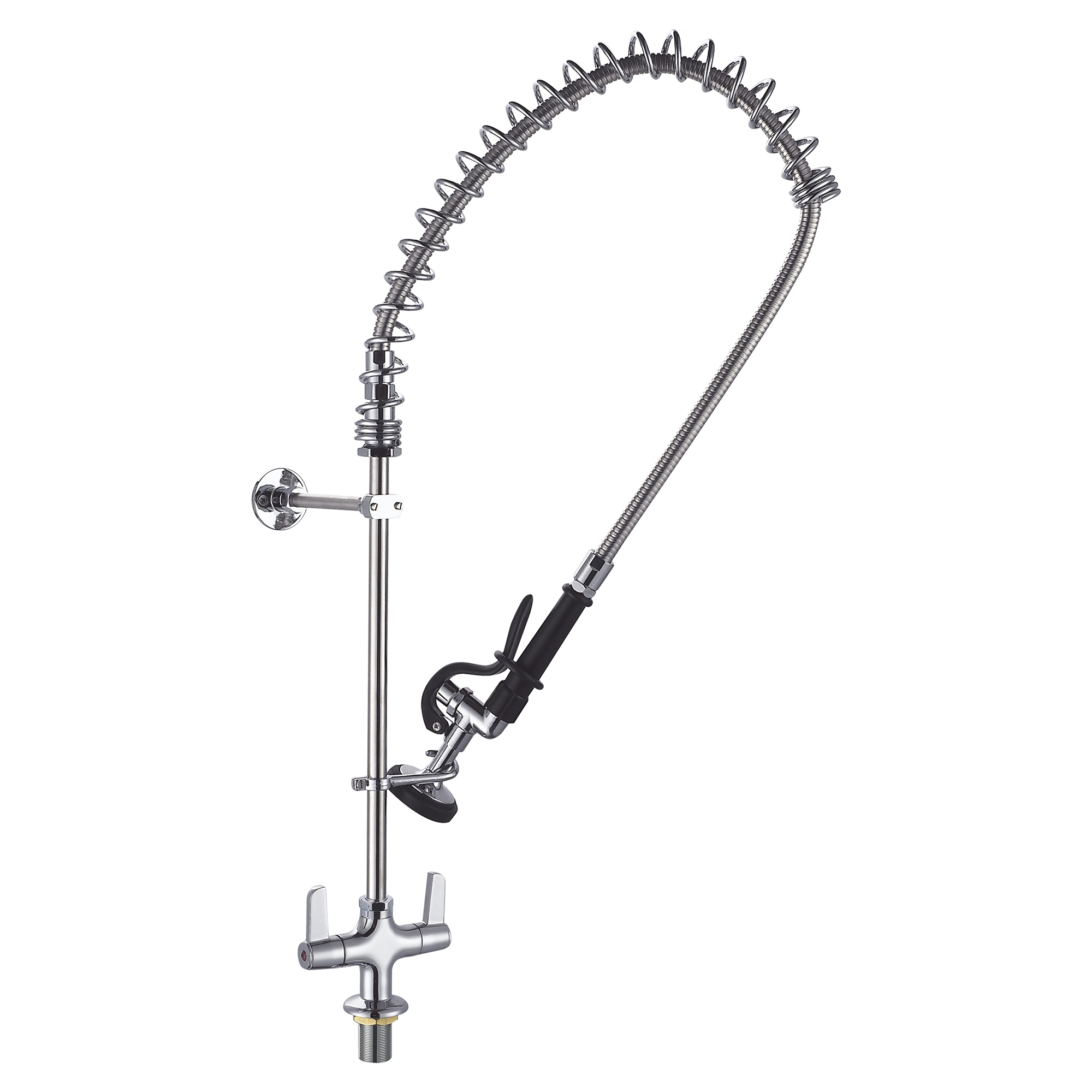 Керамический смеситель с сердечником клапана, недорогой латунный кран для кухни, без свинца, с одним отверстием, современная ручка, выдвижной