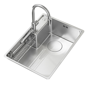 Fregadero Individual de Acero Inoxidable 304 de Grado Alimenticio, 4 mm de Grosor Extra, Resistente a la Corrosión por Salinidad por 72 Horas, Certificado por el Laboratorio CNAS - Product Image 6