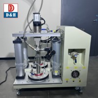 Mesin otomatis CNC 3 sumbu, bagian AB Epoxy Resin pot & pengukur 2K sistem dosis dengan lem Label Dispenser