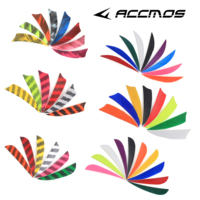 Plumes de dindon pour tir à l'arc de 2/2,5/3/4/5 pouces, forme bouclier/goutte d'eau, plumes d'arc réelles, accessoires de bricolage pour flèches
