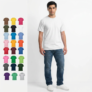 เสื้อยืดคอกลมแขนสั้นสำหรับผู้ชายเสื้อยืดลำลองระบายอากาศพิมพ์โลโก้ตามสั่ง - Product Image 1