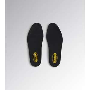 แผ่นรองรองเท้า Diadora Insole Plus 42 เมมโมรี่โฟม คอมฟอร์ท อินโซลส์ สีดำ สีเหลือง ยูทิลิตี้ - Product Image 1