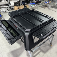 Volet roulant électrique avec auvent à double compartiment latéral pour Toyota Rocco Double Cab, configuration de tourisme en alliage d'aluminium