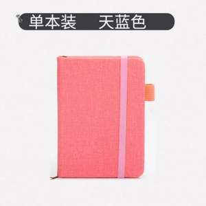 Wholesale Creative Silk Screen Printed Hardcover A7 Mini Portable Pocket Linen Notebook for <b>School</b> Students Business Promotions - Product Image 6
