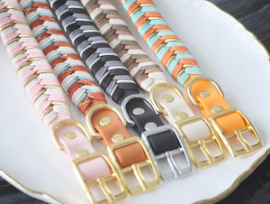 <span class=keywords><strong>2026</strong></span> Anpassbares Luxus-Hundehalsband, Handgefertigt, Wasserdicht, Geflochtenes Paracord, PVC-Gewebtes Trainingshalsband mit Lichtern für Hunde und Katzen, Stylisch - Product Image 3