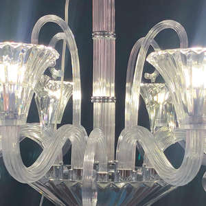 Lampadario di Lusso <span class=keywords><strong>Moderno</strong></span> a 8 Luci in Cristallo K9 per Hotel, Camera da Letto, <span class=keywords><strong>Soggiorno</strong></span> - Product Image 6