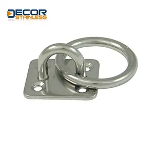 Durable and Safe Square Pad Eye with Ring Essential Hardware Item Economical custom design Fastener Parts