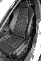 Personalisierte Sitzmodifikation und -aufrüstung für Audi A4 A6, RS4 und RS6 Sportsitze, Ersatz aller Sitzpolster und Sitzbezüge