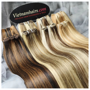 Extensions de cheveux humains professionnelles Genius Weft, fines et sans couture, cheveux Remy, vente en gros - Product Image 6