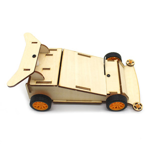 Kit de voiture 4x4 en bois pour enfants, jouet d'assemblage de modèle STEM pour l'éducation scientifique, contrôle manuel, artisanat éducatif, âge 7-9 ans - Product Image 4