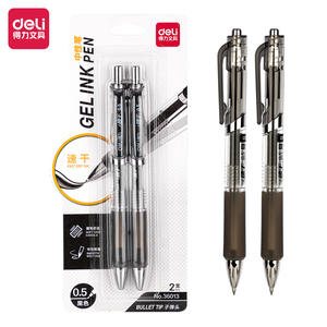 Deli 36012 Druckgel-Stift Carbon Signature 2 Stück 0,5 Hochwertig Erstklassige Qualität - Product Image 6