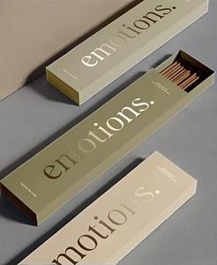 לוגו מותאם אישית הדפסה נייר אריזה תיבת אריזת נייר ריק קטורת מקלות אריזה קופסת מתנה - Product Image 6