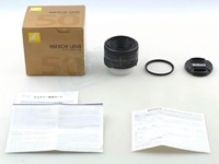 Objectif standard plein format HFT Professional AF Nikkor 50mm F1.8 D avec 6 éléments en 5 groupes pour monture F, fabriqué au Japon