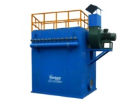 Collecteur de poussière pour silo à ciment et concasseur de pierres avec filtre à sac, tension personnalisée (220-240V/380V), garantie 1 an