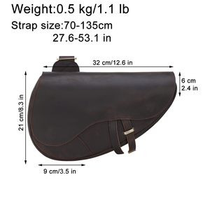 MAROQUINERIE Nouveau Design Élégant En <span class=keywords><strong>Cuir</strong></span> Véritable <span class=keywords><strong>Sac</strong></span> À <span class=keywords><strong>Bandoulière</strong></span> Vintage En <span class=keywords><strong>Cuir</strong></span> <span class=keywords><strong>De</strong></span> Cheval Fou <span class=keywords><strong>Sac</strong></span> <span class=keywords><strong>de</strong></span> Messager Pour Homme - Product Image 3