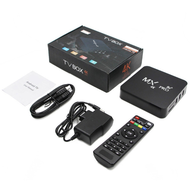 MXPRO RK3228A 4K HD Smart TV Box Cross-Border Quad Core RK3228A Set-Top TV Box with Android 11 Operating System