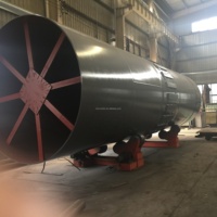 Four rotatif à roulement économe en énergie 200 TPD pour le séchage du sable de quartz et du chaux vive – Équipement de construction fiable à vendre