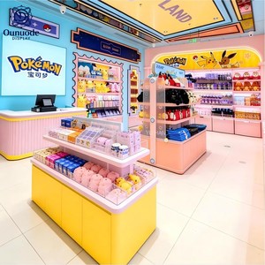 Muebles Personalizados para <span class=keywords><strong>Tiendas</strong></span> de Juguetes Infantiles y Estanterías de Exhibición Coloridas |   Diseño de Tienda de Regalos y Centro Comercial Tipo Pop-Up para Parque Temático Llave en Mano - Product Image 1
