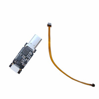 Solutions personnalisées de module de caméra endoscopique jetable de laryngoscope HD pour laryngoscopie visuelle
