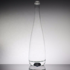 Botella de <span class=keywords><strong>Vidrio</strong></span> Transparente para <span class=keywords><strong>Agua</strong></span> <span class=keywords><strong>Mineral</strong></span> de 700 ml y 350 ml, Venta al por Mayor Personalizada - Product Image 2