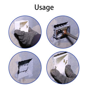 Perceuse carrée ouvre-trou marteau électrique expansion plombier électricien mur rainurage Installation douille outil accessoires - Product Image 6