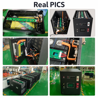 Kit de batterie LiFePO4 MB56 DIY BOX 16S 51.2V 628Ah 30KWh, conçu pour les installateurs européens, pour le stockage d'énergie solaire.