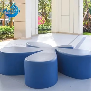 Pots <span class=keywords><strong>de</strong></span> fleurs modernes pour aéroports, sièges, centres commerciaux en <span class=keywords><strong>fibre</strong></span> <span class=keywords><strong>de</strong></span> verre, sculptures extérieures personnalisables pour parcs - Product Image 6