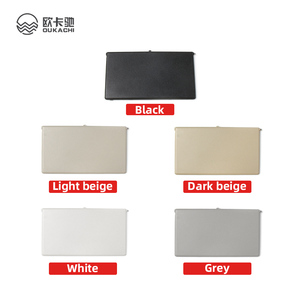 Parasole per Auto di Alta Qualità in ABS+PC, Grigio, con Specchio per il Trucco, OUKACHI, Garanzia di 6 Mesi per Peugeot 308S - Product Image 2