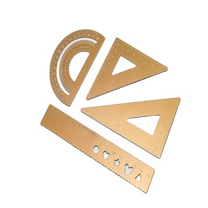 Set di 4 Righelli Morbidi Colorati da 15cm per <span class=keywords><strong>Disegno</strong></span>, Personalizzabili con Logo, per Studenti - Product Image 1