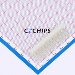 3.96-12AW Wire-to-Board Pin Header Bent Lead Through Hole,P=3.96mm Connector 1x12P 3.96mm Right Angle Insert 12P - Product Image 1