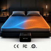 Surmatelas avancé à régulation de température avec zones climatiques indépendantes pour couples