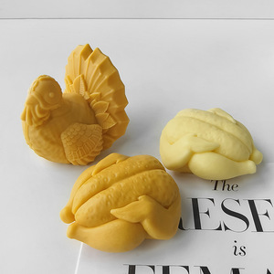 J10-258 qua biên giới gà nướng Silicone khuôn tự chế rang Thổ Nhĩ Kỳ trang trí tự làm hương thơm nến khuếch tán đá khuôn mẫu - Product Image 5