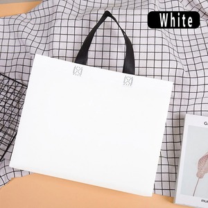 Sac de transport non tissé personnalisé de qualité supérieure, réutilisable, écologique, pour les courses, la promotion, en vente - Product Image 4