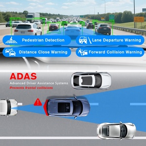 Système de caméra MDVR de sécurité mobile 4G pour camion et voiture, caméra de tableau de bord <span class=keywords><strong>360</strong></span>°, moniteur 8 pouces, systèmes de surveillance de la conduite - Product Image 6